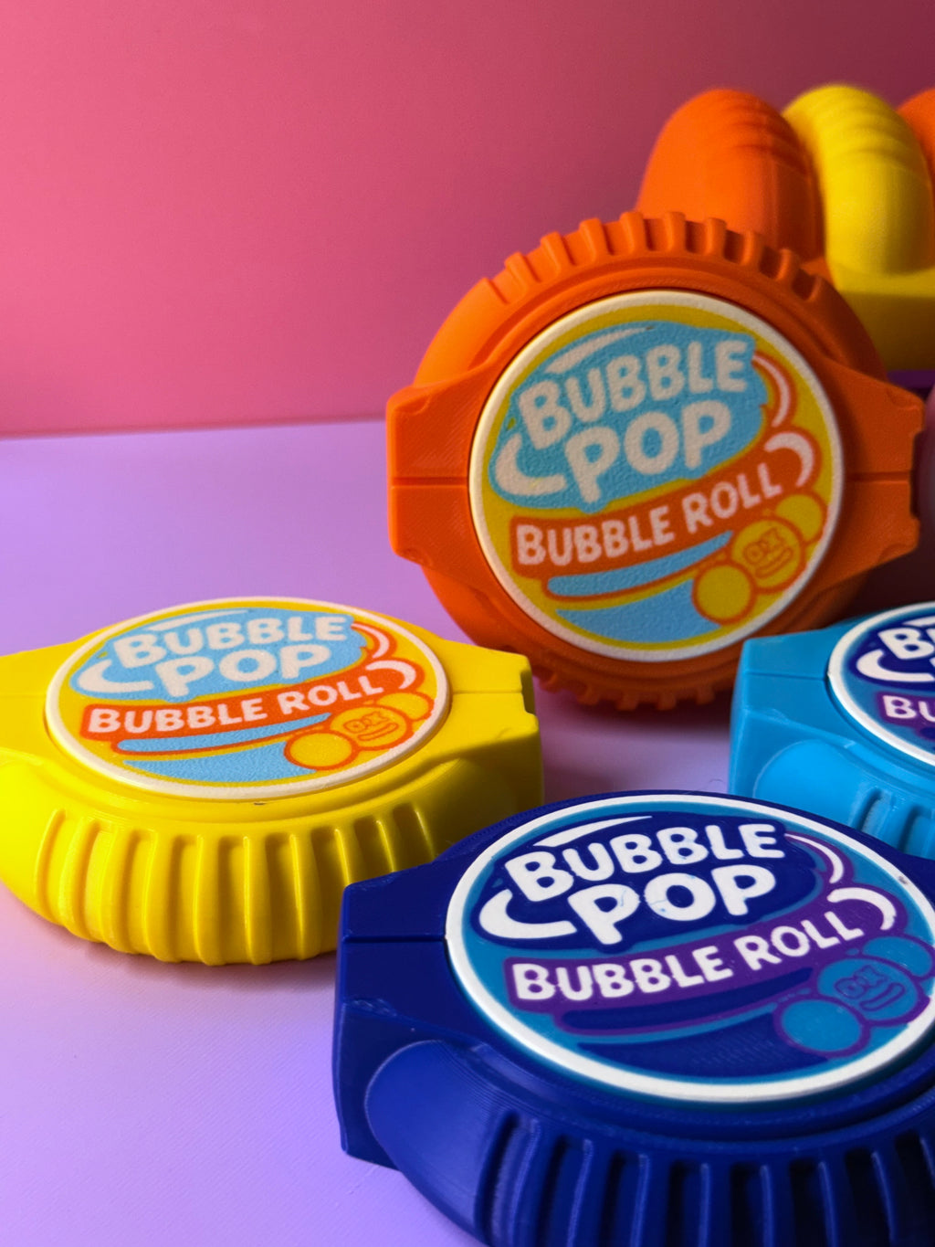 RETRO BUBBLE TAPE CLICKER