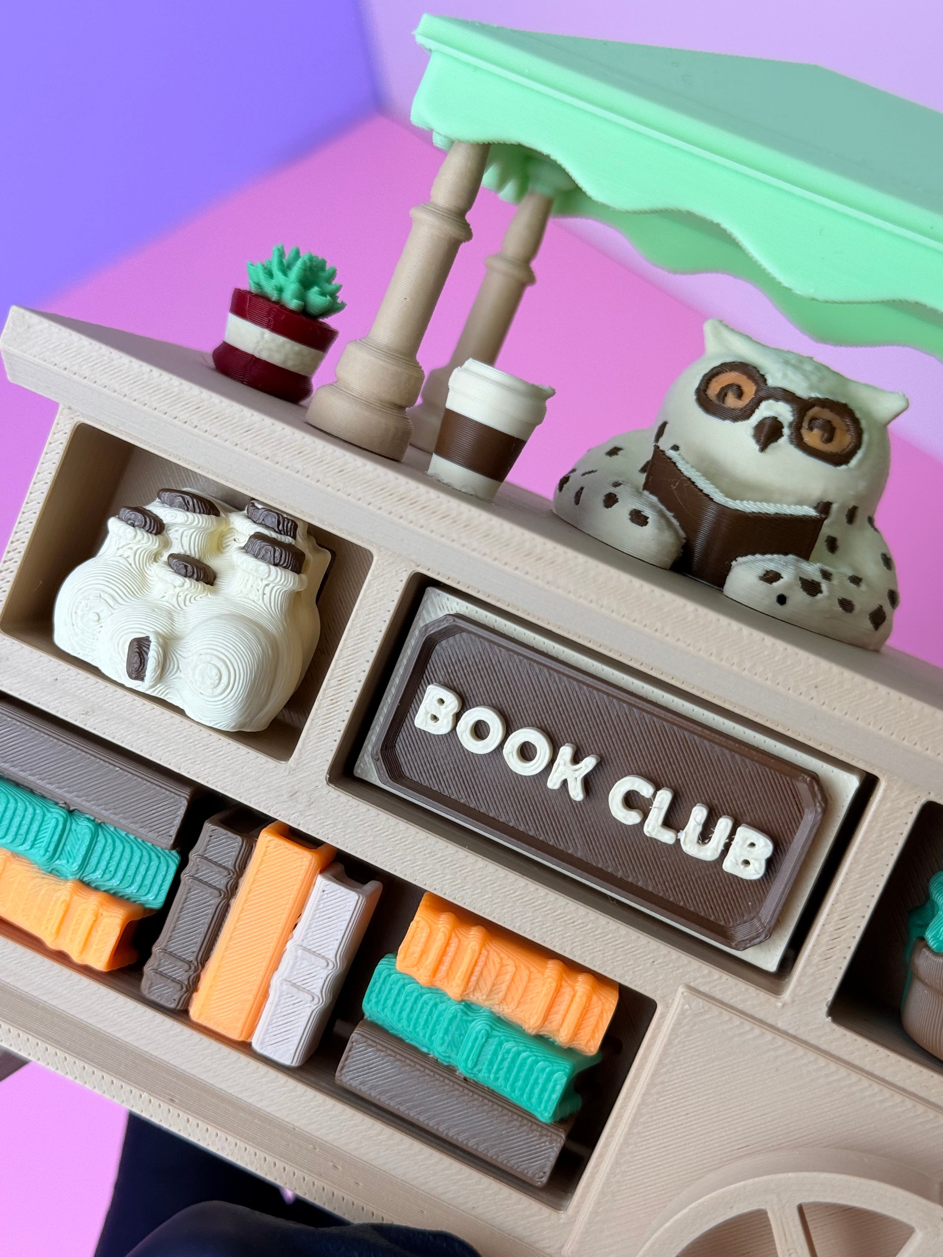 The owl book club clicky