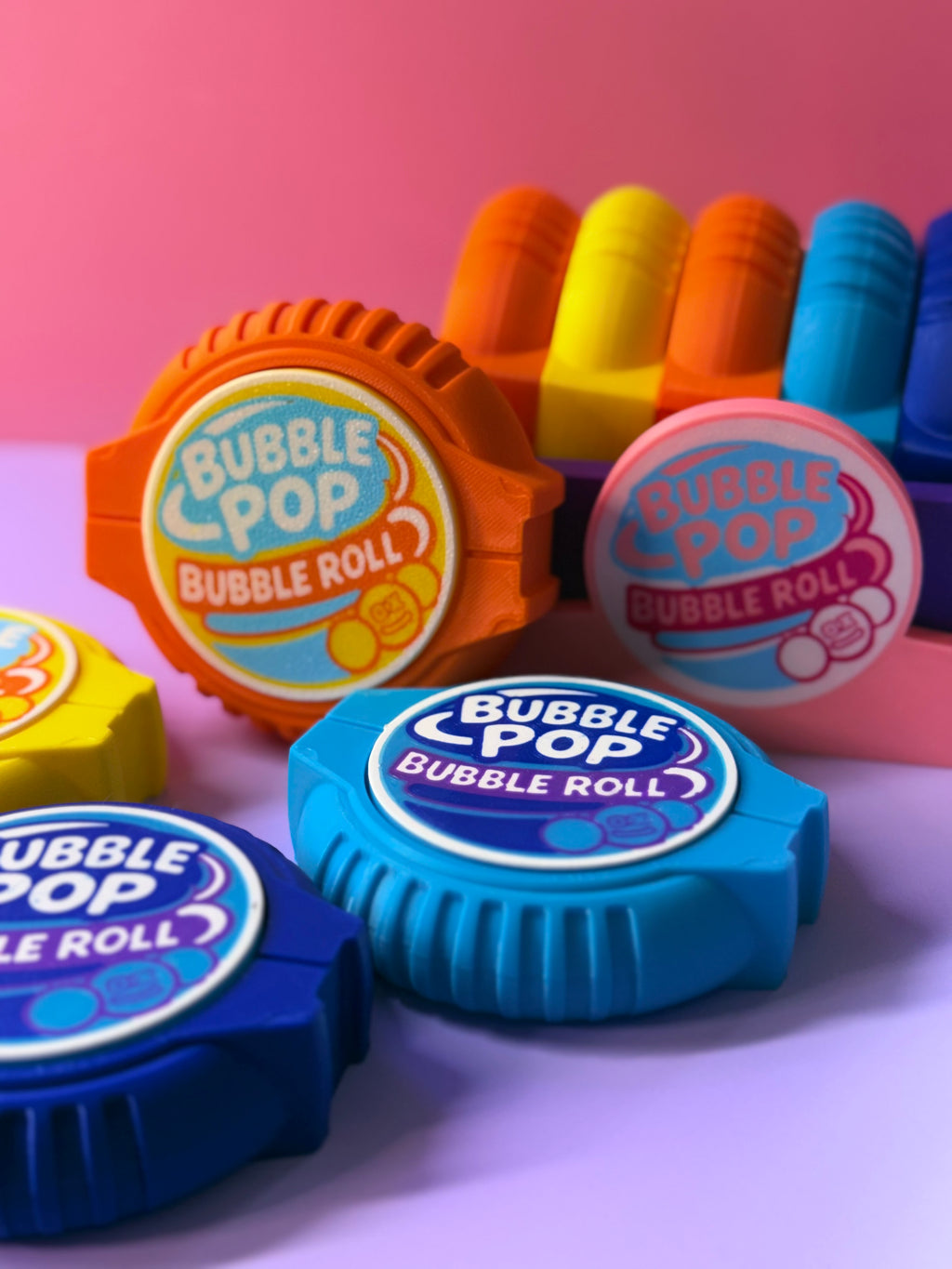 RETRO BUBBLE TAPE CLICKER