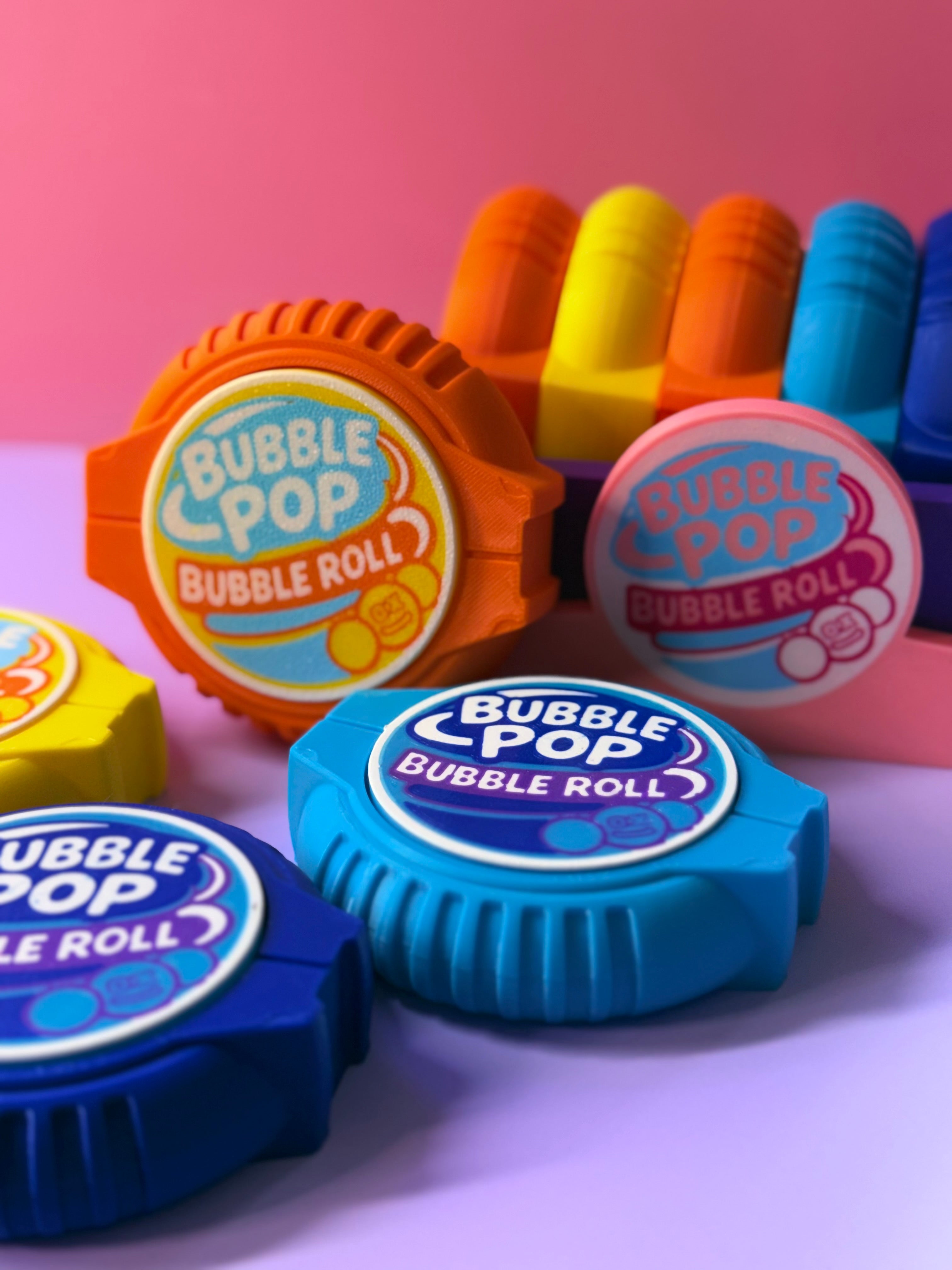 RETRO BUBBLE TAPE CLICKER