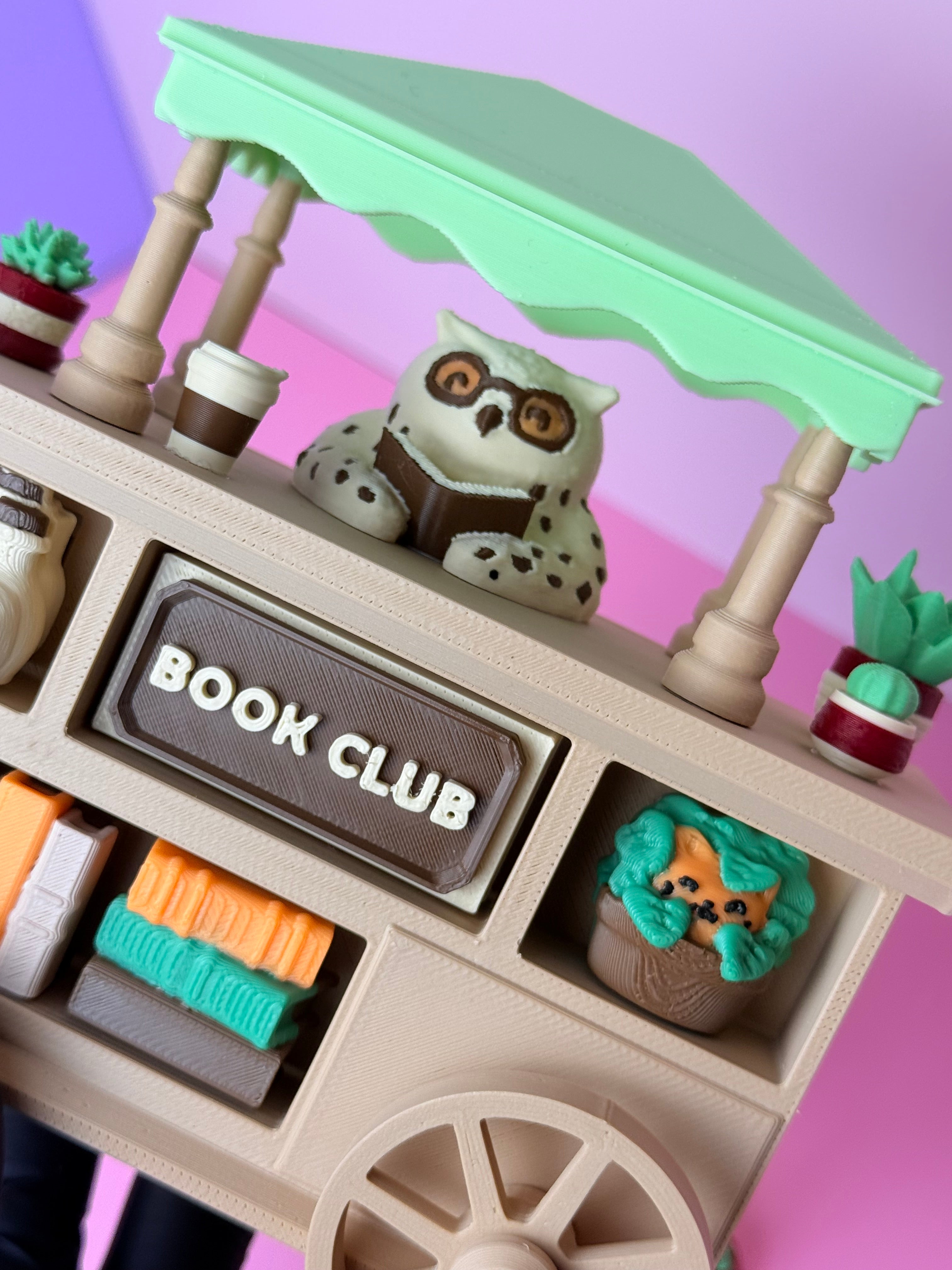 The owl book club clicky